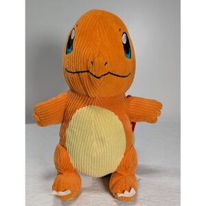 Pokemon Charmander 8" Corduroy Plush 2022 Jazwares Official Nintendo Stuffed Toy